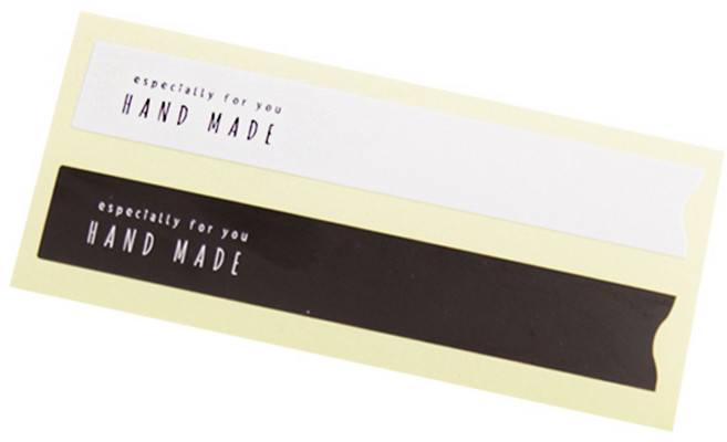 국산 핸드 메이드 스티커, 혼합색상, 80개