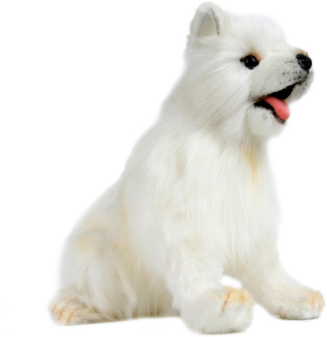 한사토이 동물인형 5267 사모예드1 Dog Samoyed Pup, 23cm, 흰색, 1개