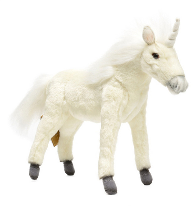 한사토이 동물인형 5254 유니콘 Unicorn, 25cm, 흰색, 1개