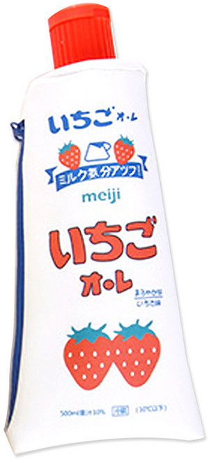 필립로지스틱 치약 필통, 화이트, 1개