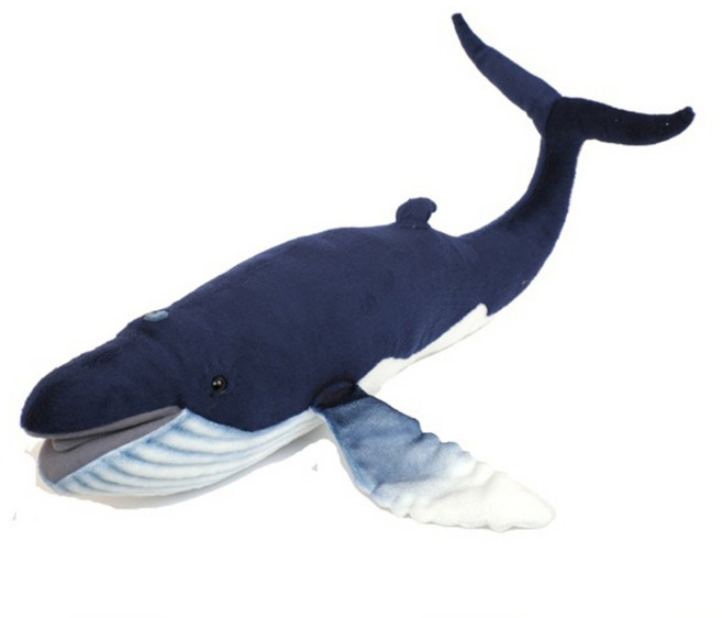 한사토이 동물인형 6289 혹등고래 hump back whale, 23cm, 파랑색, 1개