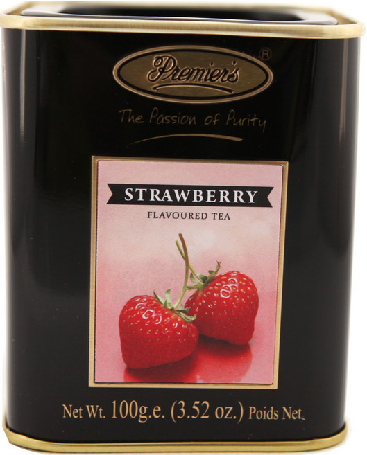 프리미어스티 스퀘어캐디 스트로베리 홍차, 100g, 1개, 1개입
