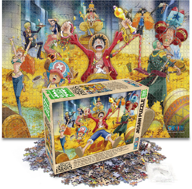 학산문화사 원피스 직소퍼즐, 2014피스, 보물더미, 1개