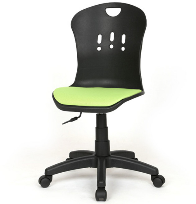 체어포커스 킹스 회전의자 KS800-RT, 바디(블랙), 방석(그린)
