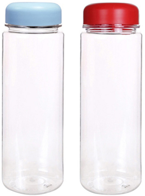 마카 PET 마이보틀, 블루, 레드, 500ml, 2개
