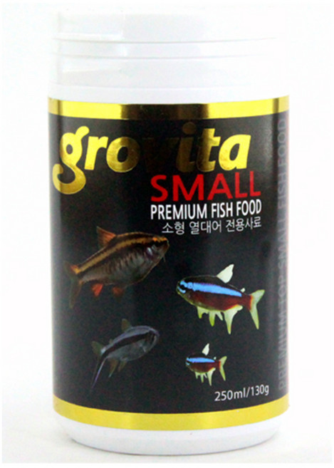 그로비타 소형어 전용사료, 130g, 1개