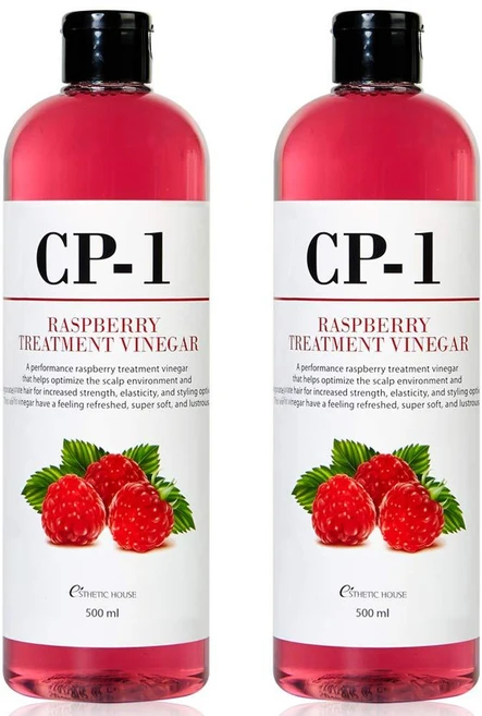 씨피원 라즈베리 헤어 식초 트리트먼트, 500ml, 2개 - 쿠팡