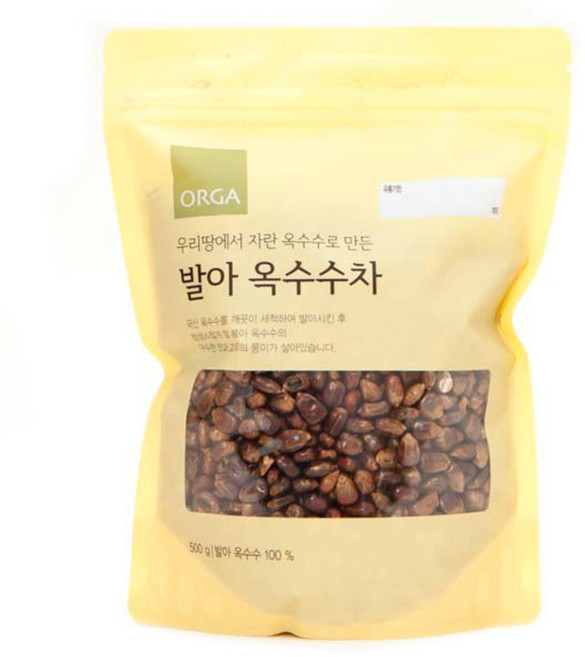 올가홀푸드 ORGA 발아 옥수수차, 500g, 1개입, 1개
