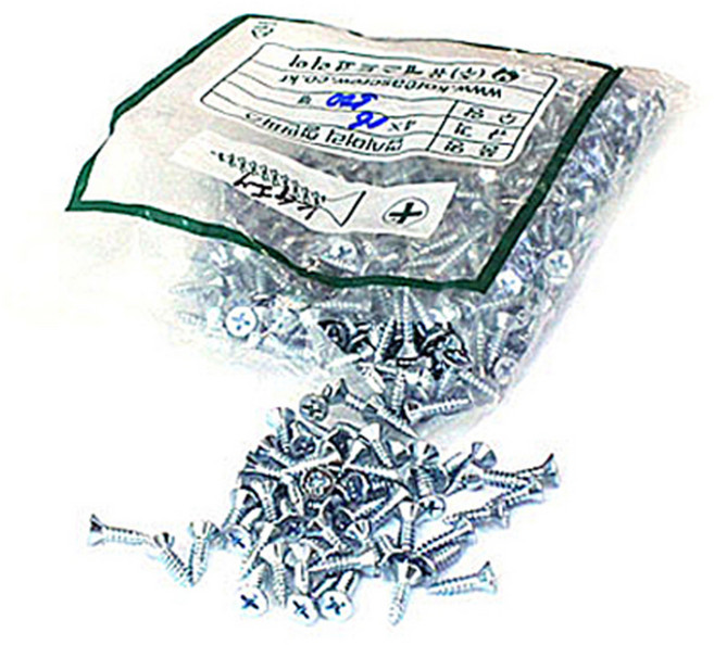 접시머리 철판피스, 500개