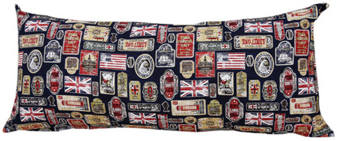 이코니하우스 영국기 등쿠션 솜포함, 네이비