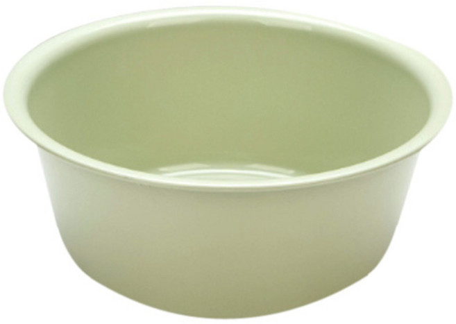 더자카 심플 세면대야 L, 올리브, 1개