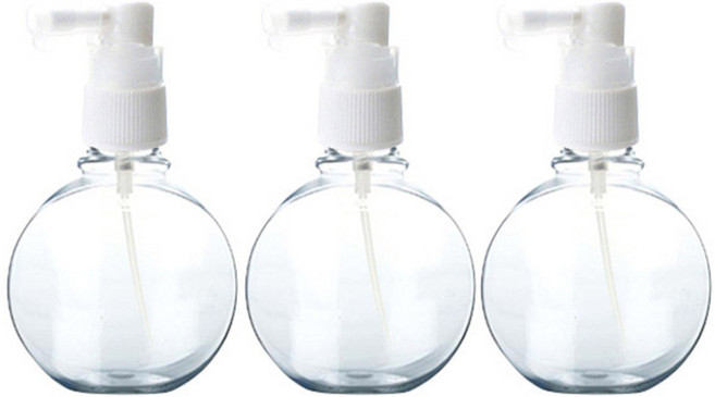 병도매닷컴 스프레이 투명 + 캡 AF100, 흰색, 3개입