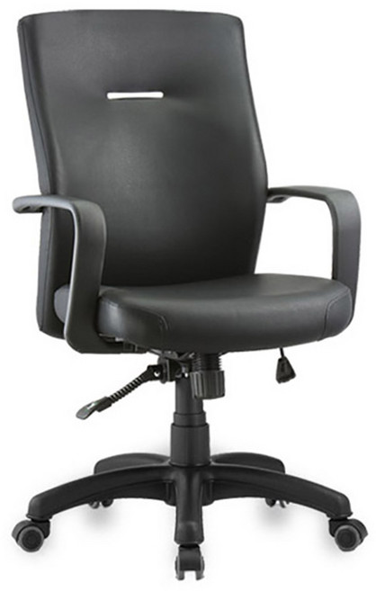 에넥스 유니크 오피스 인조가죽 시스템 의자, 레드