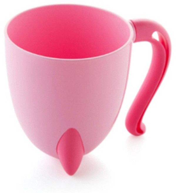 더자카 캣 칫솔 꽂이, 핑크-Y217LBBT006, 1개