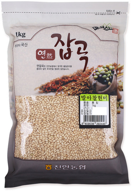 연잡곡 발아 찰현미, 1kg, 1개
