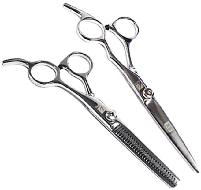 이키루 일반코팅 미용가위 헤어컷 + 틴닝, 1개