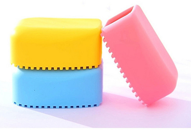 리버그린 실리콘 핸드 빨래판, 랜덤 발송, 3개