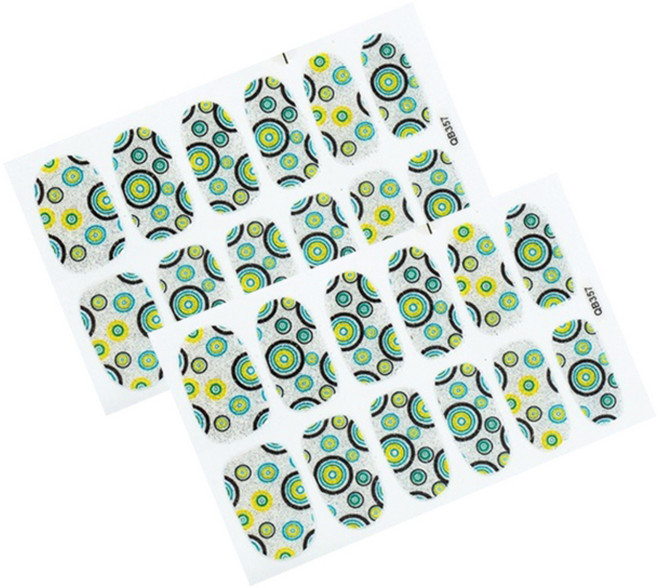 데일리나라 젤네일패치 KK, QB357, 2개입