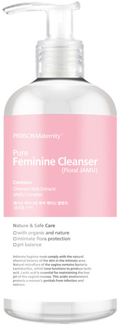 페디슨 퓨어 페미닌 플로럴 자무 여성 청결제 액상형, 300ml, 1개