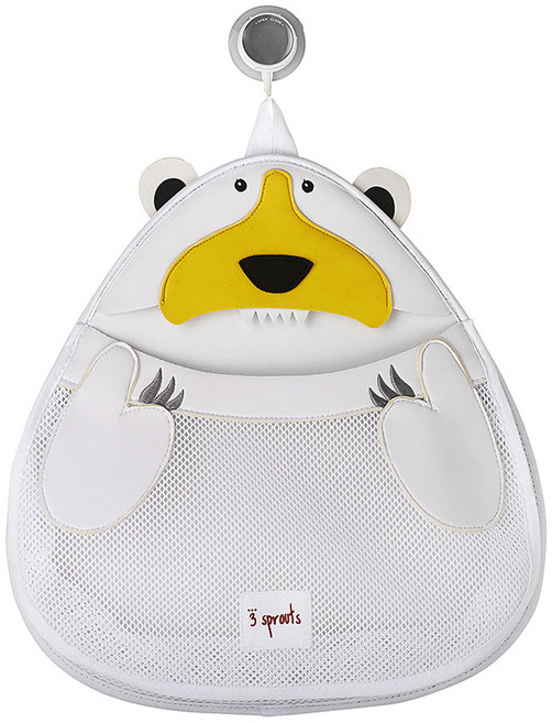 3스프라우츠 욕실 장난감정리함, 북극곰, 1개