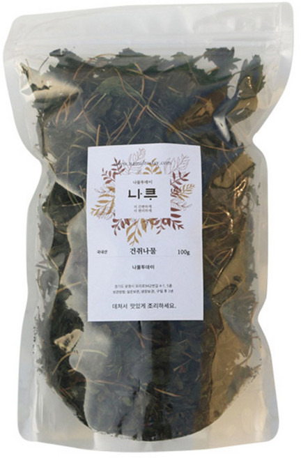 나물투데이 국내산 건취나물, 100g, 1개
