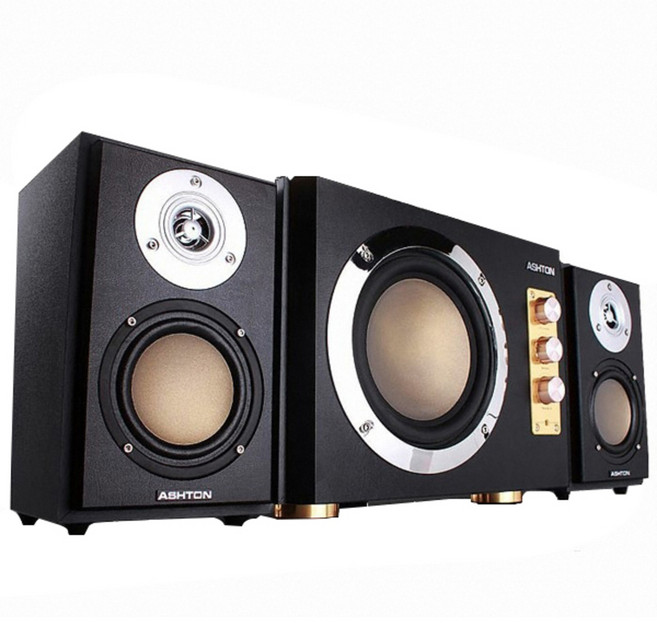 애쉬톤 2.1채널 스피커 AT-3800, AT-3800 (블랙)