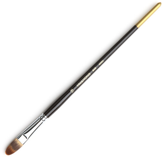 화홍 유화&아크릴용 붓 800, F 16호, 1개