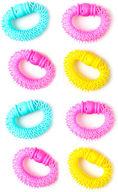 셀리본 헤어 볼륨 롤 스타 단추헤어롤 중형, 랜덤 발송, 8개입