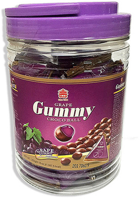 구미 초코볼, 232g, 1개