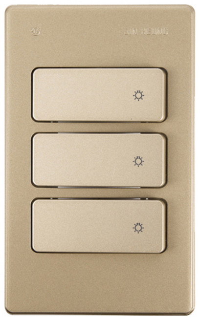 진흥전기 V시리즈 브라운 단로 3구스위치, 1개