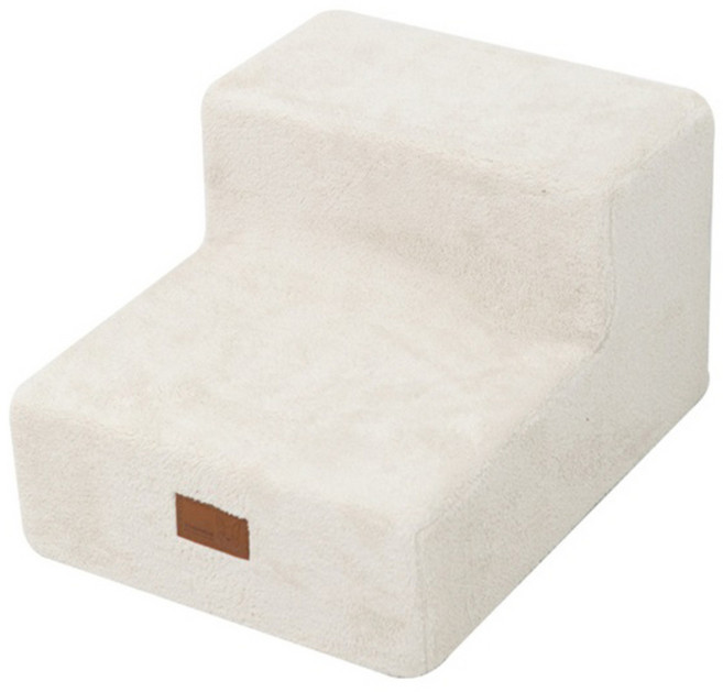 레드퍼피 퐁플라 버블 펫스텝 2단, 아이보리, 1개