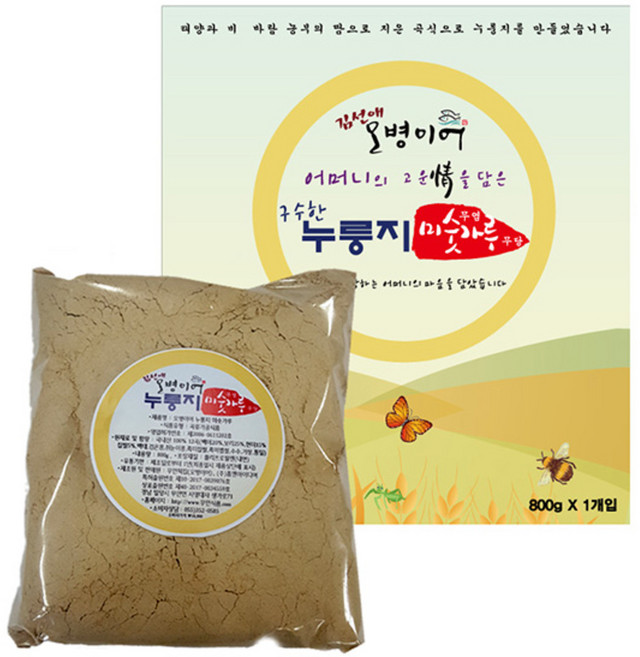오병이어 구수한 누룽지 미숫가루, 800g, 1개