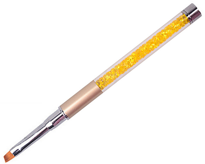 반해라 사선브러쉬 사선붓 BN5, 골드, 1개