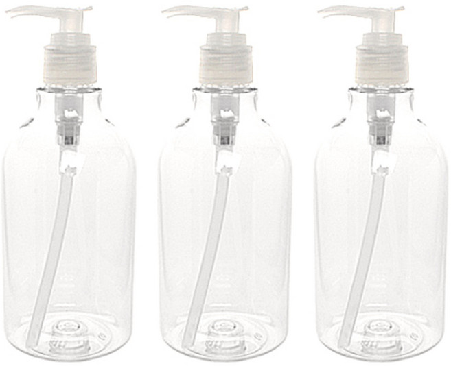 디스펜서 용기 DN400 + 캡, 투명, 3개