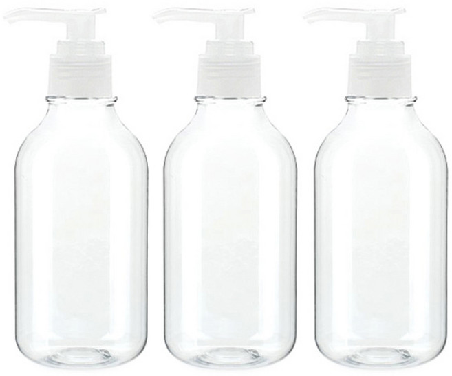 ARB 200 용기 디스펜서, 투명, 3개