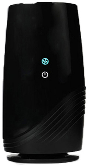 아이담테크 미니 공기 청정기 탁상용 8㎡, HYGEIA-AIR, 블랙