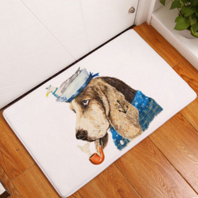 노랜드 파이프 애니멀 주방매트 10, 혼합 색상