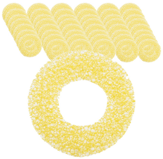 더카자 욕실 스펀지 거름망, 옐로