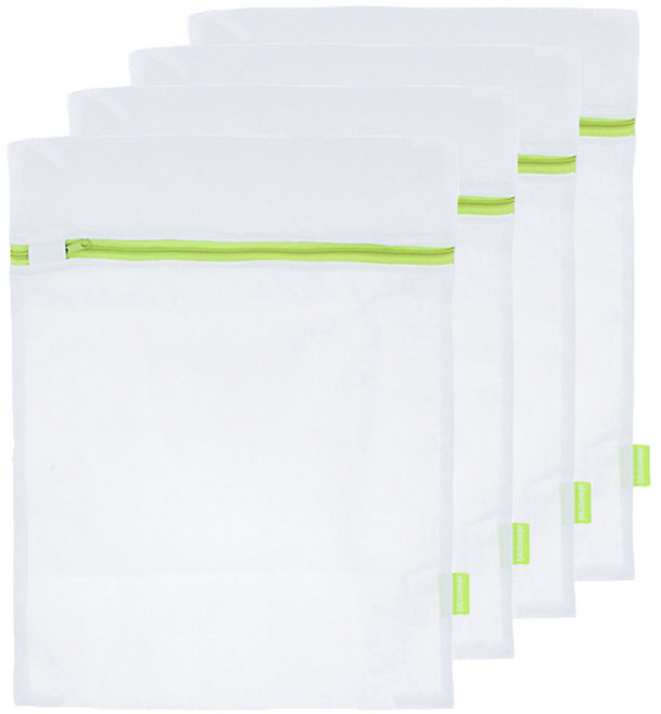 세탁망 소형, 그린, 4개