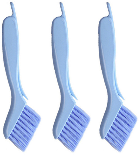 yilaijie 다용도 틈새 브러쉬, 블루, 3개