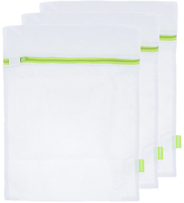 세탁망 중형, 그린, 3개