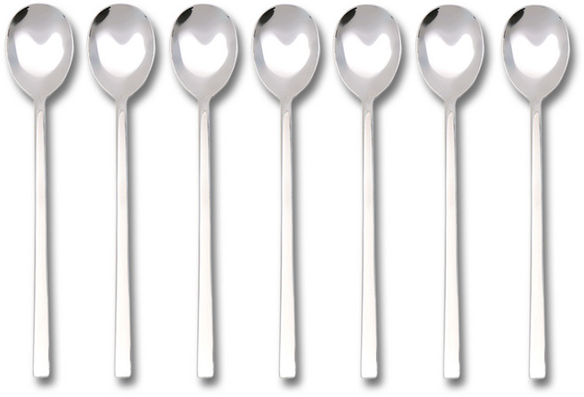 라온누리 심플 성인 스푼, 7개, 단품