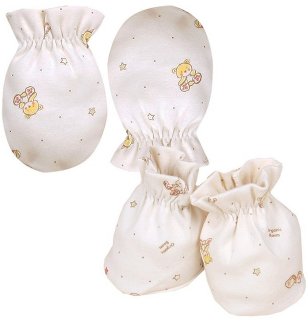 오가닉붐 곰곰이 손발싸개 사계절 세트