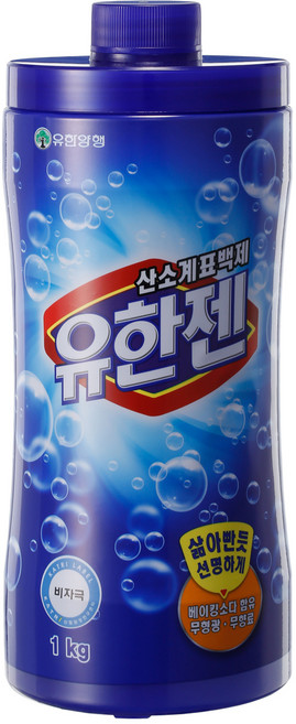 유한젠 산소계 표백제 분말형, 1kg, 1개