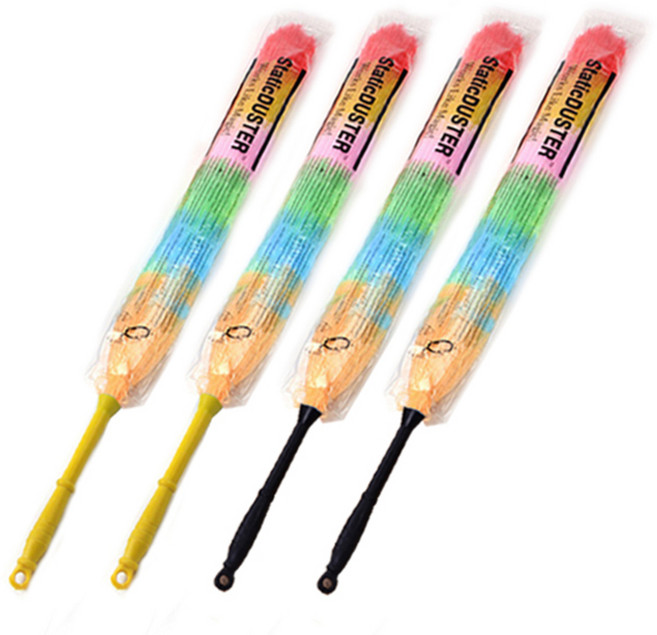 리버그린 무지개 먼지 털이개 특, 랜덤 발송, 4개입