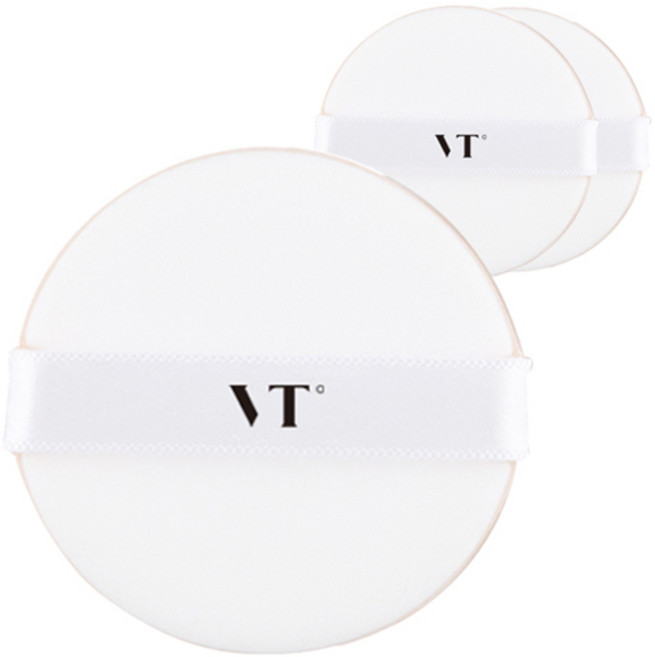 브이티코스메틱 씨씨쿠션 퍼프 모찌퍼프, 3개입