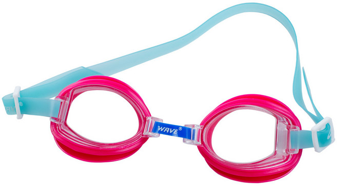 웨이브 베이직 유아동 물안경 GA-2008, 핑크, 1개