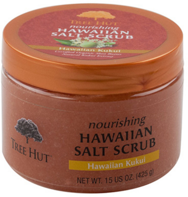 트리헛 하와이안 쿠쿠이 솔트 스크럽, 425g, 1개