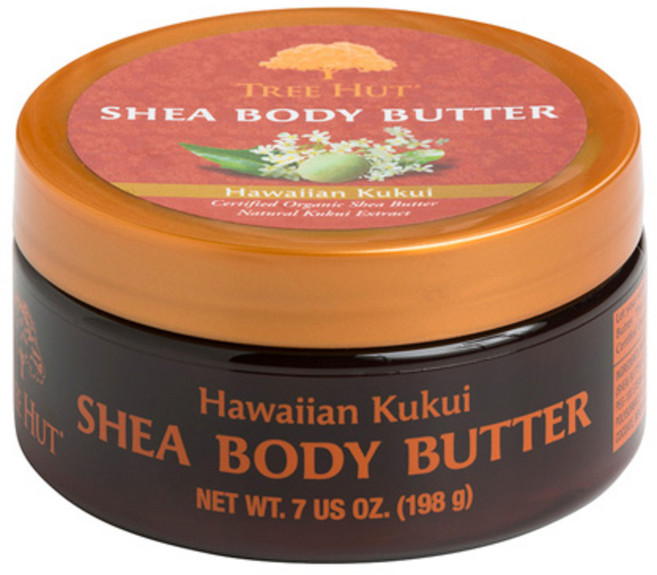 트리헛 시어 바디 버터 하와이안 쿠쿠이, 198g, 1개