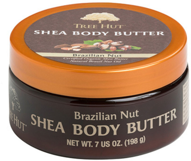 트리헛 시어 바디 버터 브라질리언 넛, 198g, 1개